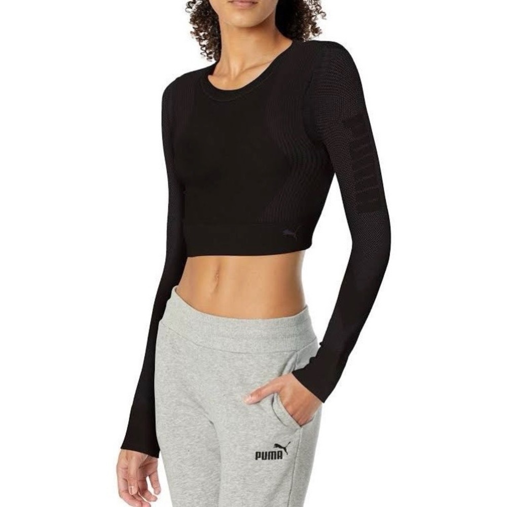 PUMA Women's Train Seamless Fitted Long Sleeve